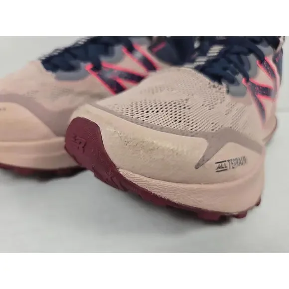 New Balance - Nitrel V4 DynaSoft All Terrain Pink Navy Blue Shoes - Womens 7 - Picture 2 of 14